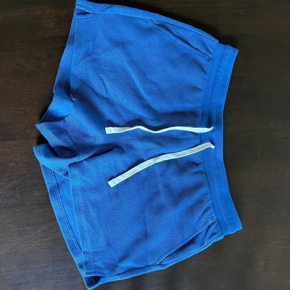 NWT Womens GAP French Terry Shorts - Blue